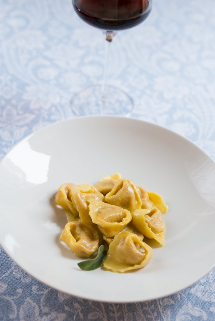 Cappellacci di zucca burro e salvia